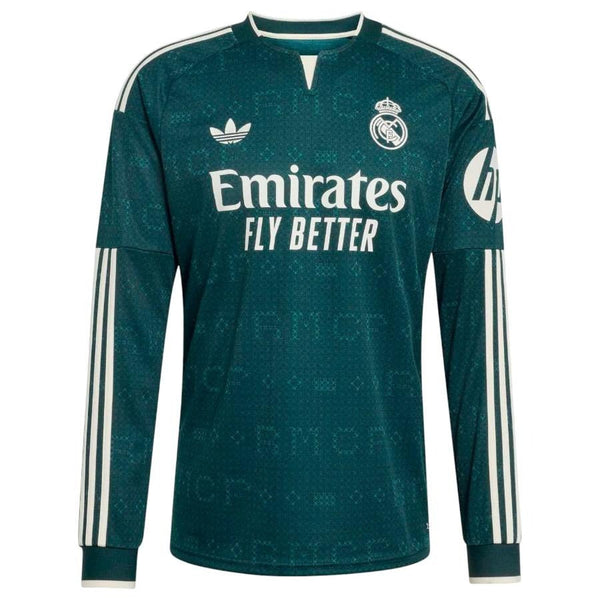 Maillot Real Madrid 2026 2027 Pas Cher Maillot Manche Longue - 90+3 - Maillot de Foot Pas Cher