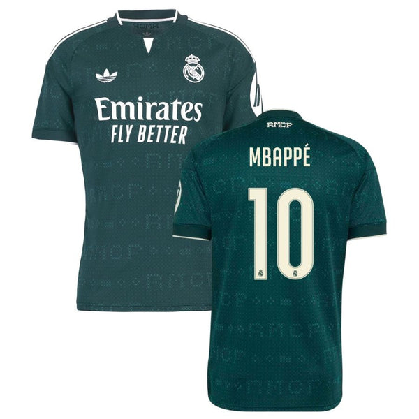 Maillot Real Madrid Mbappe 2026 2027 Pas Cher Maillot Homme - 90+3 - Maillot de Foot Pas Cher