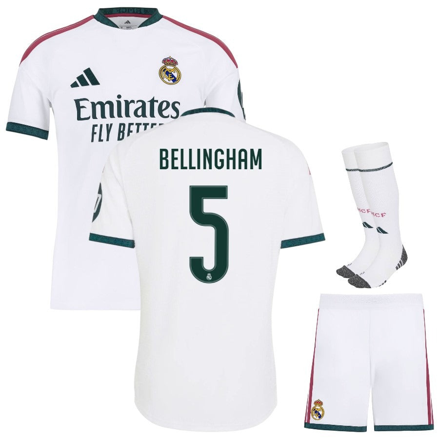 Maillot Real Madrid Bellingham 2026 2027 Pas Cher Maillot Kit Enfant - 90+3 - Maillot de Foot Pas Cher