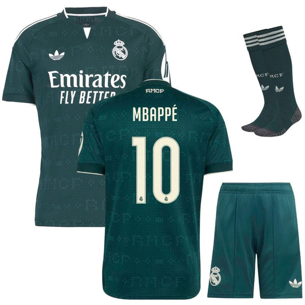 Maillot Real Madrid Mbappe 2026 2027 Pas Cher Maillot Kit Enfant - 90+3 - Maillot de Foot Pas Cher