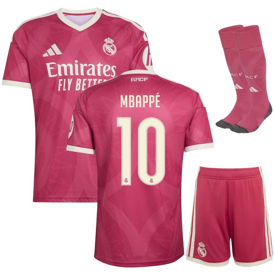 Maillot Real Madrid Mbappe 2026 2027 Pas Cher Maillot Kit Enfant - 90+3 - Maillot de Foot Pas Cher