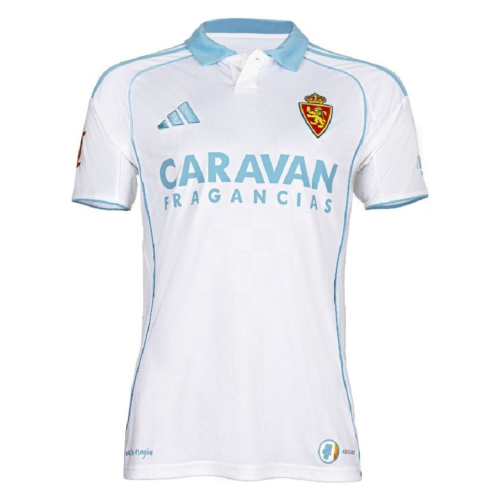 Maillot Real Zaragoza 2026 2027 Pas Cher Maillot Homme - 90+3 - Maillot de Foot Pas Cher