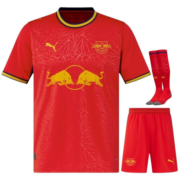 Maillot Leipzig 2026 2027 Pas Cher Maillot Kit Enfant - 90+3 - Maillot de Foot Pas Cher
