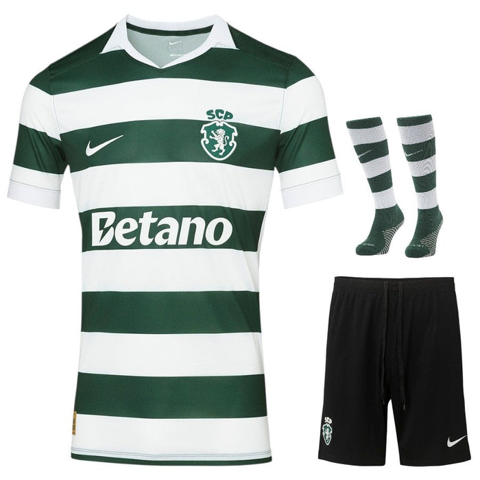 Kit Enfant Sporting FC 2026 2027 Pas Cher - 90+3 | Maillot de Foot Enfant Pas Cher 2026 2027