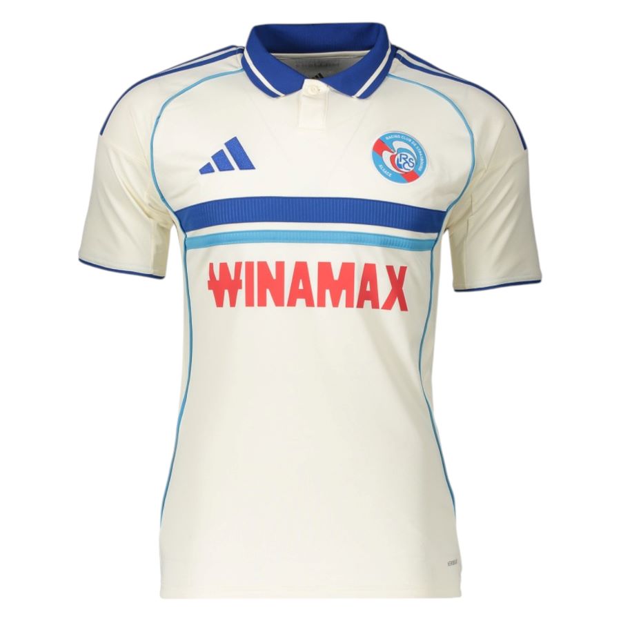 Maillot Strasbourg 2026 2027 Pas Cher Maillot Homme - 90+3 - Maillot de Foot Pas Cher