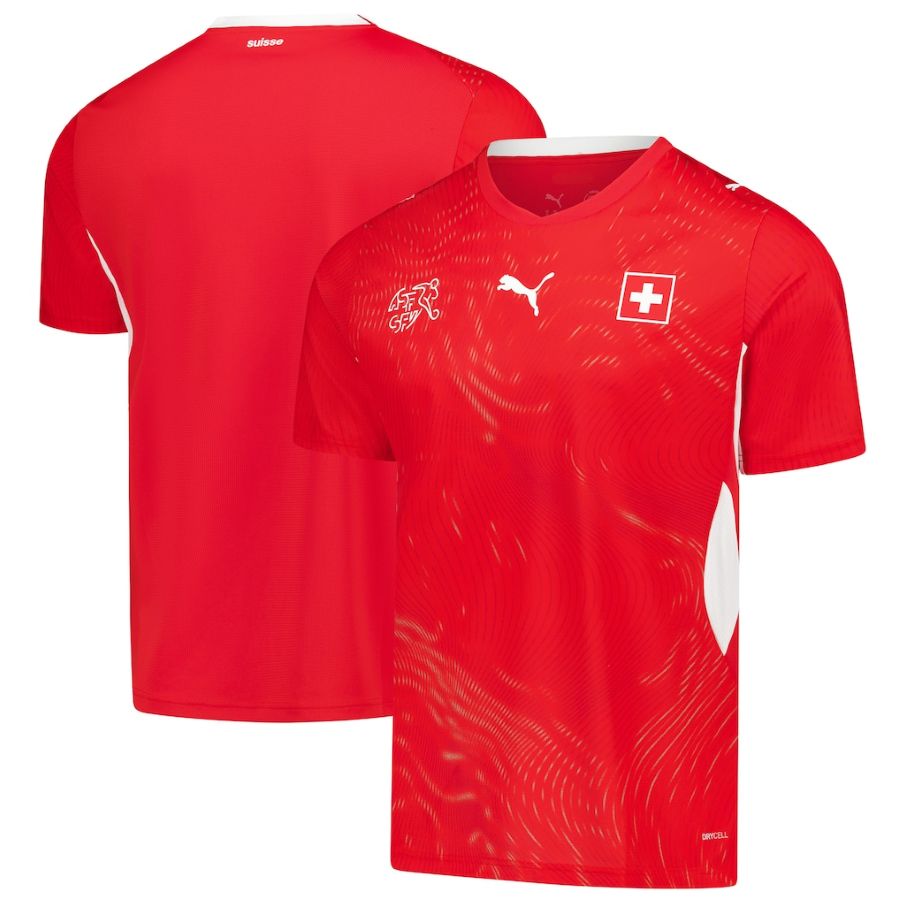 Maillot Suisse 2026 2027 Pas Cher Maillot Homme - 90+3 - Maillot de Foot Pas Cher