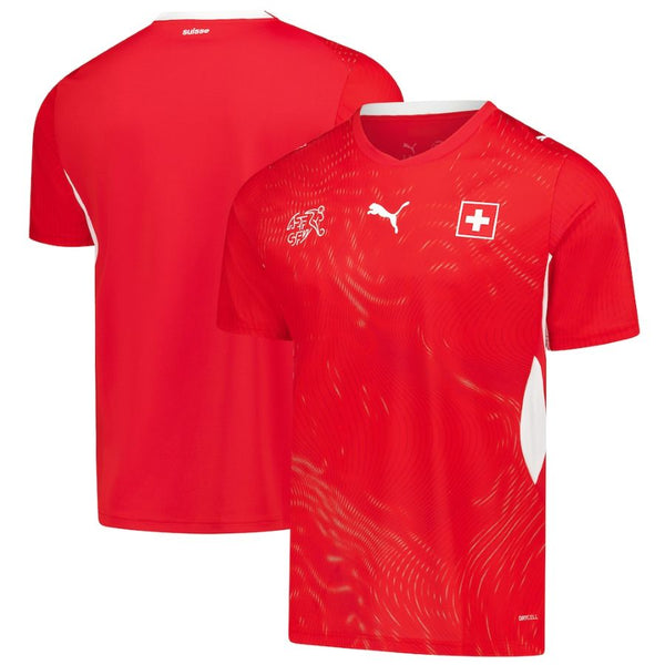 Maillot Suisse 2026 2027 Pas Cher Maillot Homme - 90+3 - Maillot de Foot Pas Cher