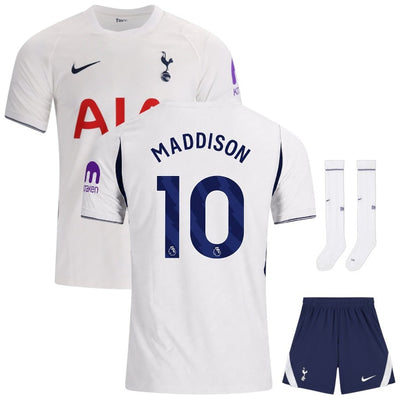 Kit Enfant Tottenham Maddison 2026 2027 Pas Cher - 90+3 | Maillot de Foot Enfant Pas Cher 2026 2027