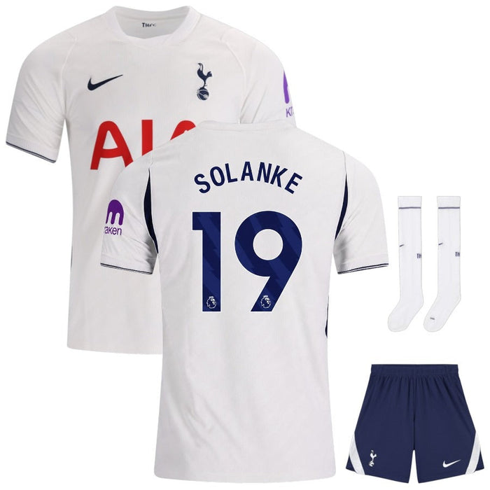 Kit Enfant Tottenham Solanke 2026 2027 Pas Cher - 90+3 | Maillot de Foot Enfant Pas Cher 2026 2027