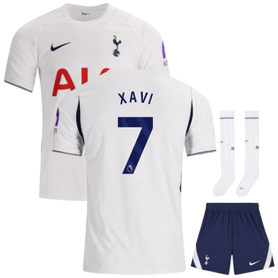 Kit Enfant Tottenham Xavi 2026 2027 Pas Cher - 90+3 | Maillot de Foot Enfant Pas Cher 2026 2027
