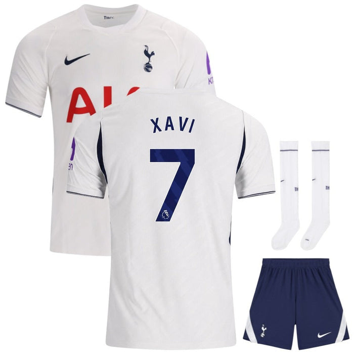 Kit Enfant Tottenham Xavi 2026 2027 Pas Cher - 90+3 | Maillot de Foot Enfant Pas Cher 2026 2027