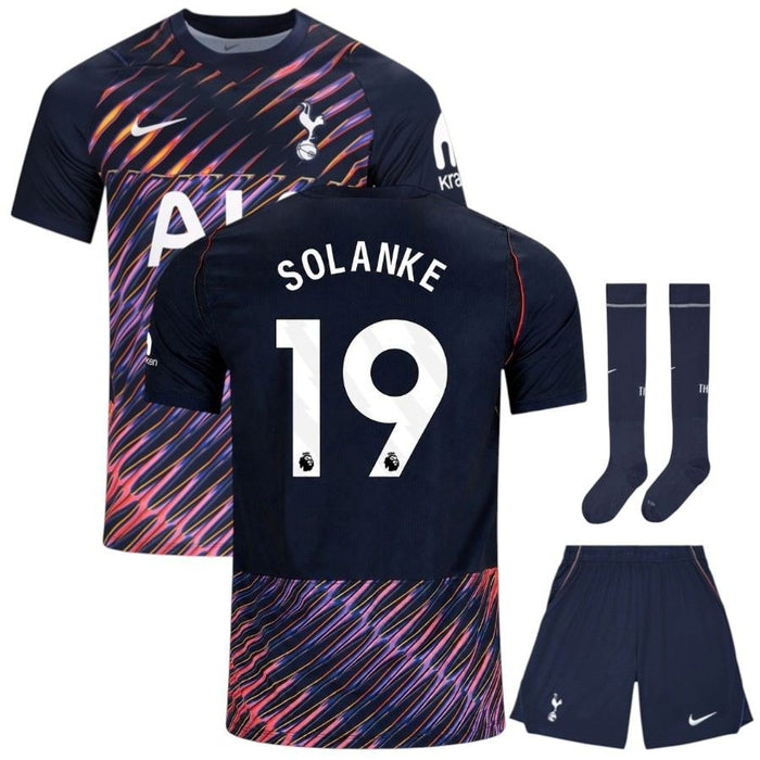 Kit Enfant Tottenham Solanke 2026 2027 Pas Cher - 90+3 | Maillot de Foot Enfant Pas Cher 2026 2027