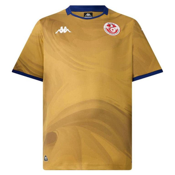 Maillot Tunisie Or 2026 2027 Pas Cher Maillot Homme - 90+3 - Maillot de Foot Pas Cher
