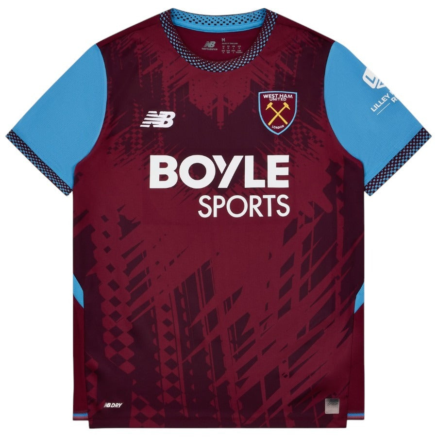 Maillot West Ham 2026 2027 Pas Cher Maillot Homme - 90+3 - Maillot de Foot Pas Cher