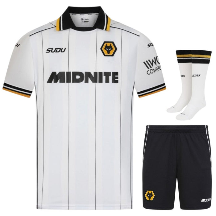 Kit Enfant Wolverhampton 2026 2027 Pas Cher - 90+3 | Maillot de Foot Enfant Pas Cher 2026 2027