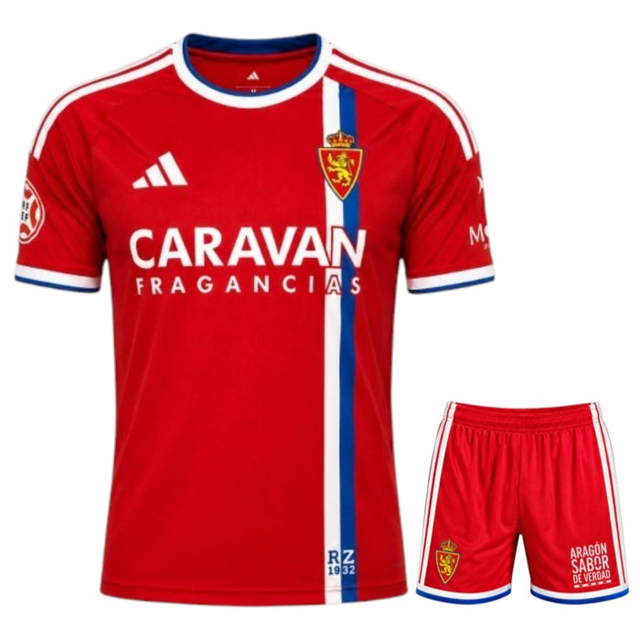 Kit Enfant Real Zaragoza 2026 2027 Pas Cher - 90+3 | Maillot de Foot Enfant Pas Cher 2026 2027