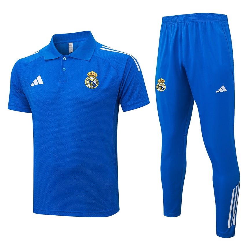 Maillot Real 2026 2027 Pas Cher Polo Survêtement - 90+3 - Maillot de Foot Pas Cher