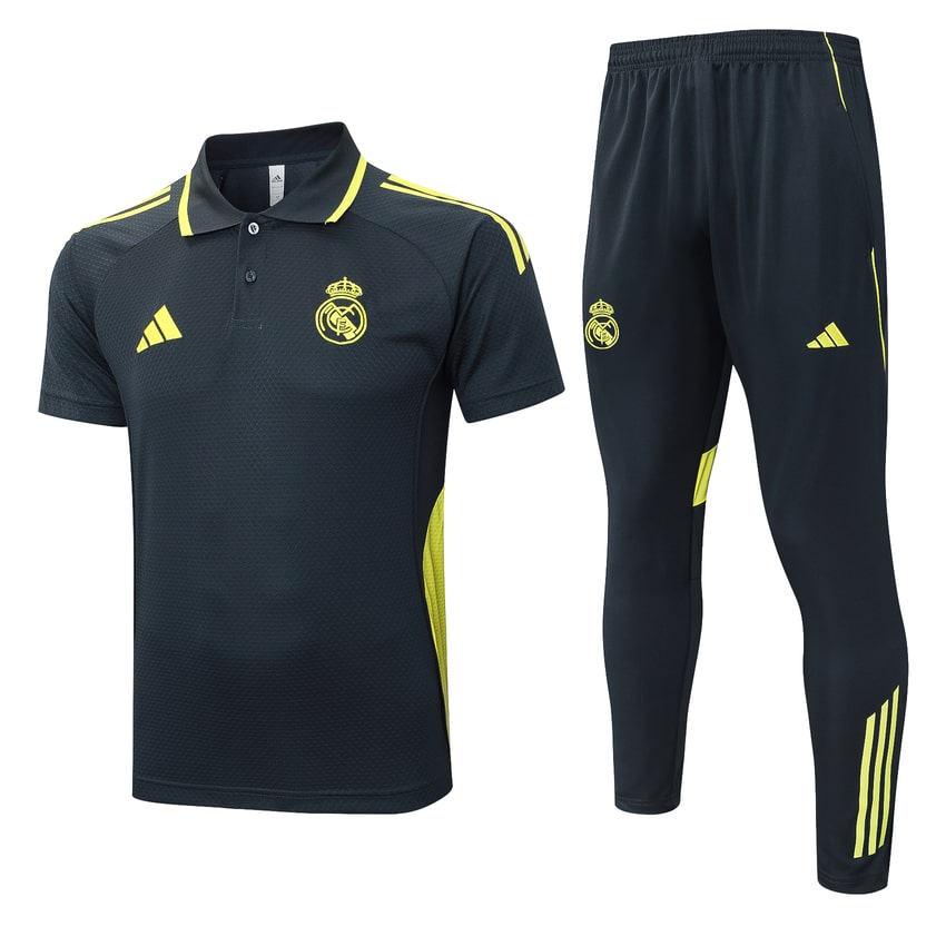 Maillot Real 2026 2027 Pas Cher Polo Survêtement - 90+3 - Maillot de Foot Pas Cher