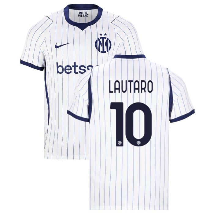 Maillot Inter Milan Lautaro Extérieur Homme 2026 2027 Pas Cher - 90+3 | Maillot de Foot Pas Cher 2026 2027