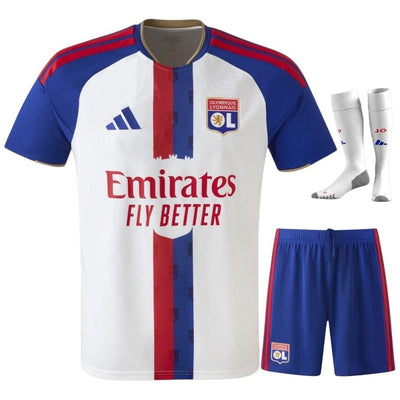 Kit Enfant Lyon OL 2026 2027 Pas Cher - 90+3 | Maillot de Foot Enfant Pas Cher 2026 2027