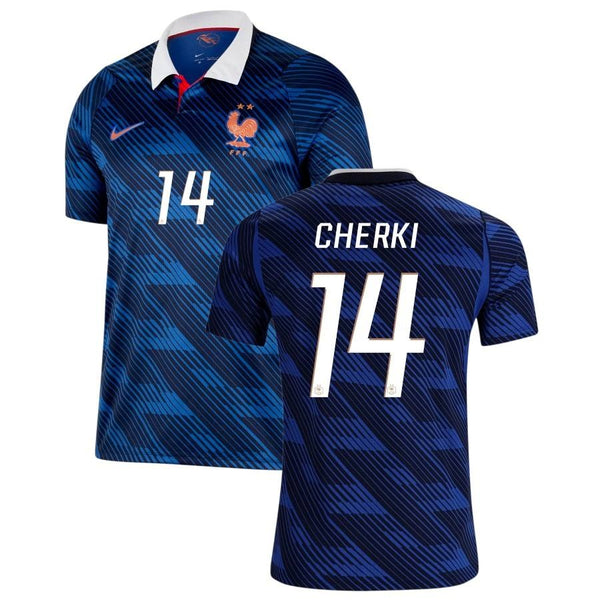 Maillot Equipe de France Cherki 2026 2027 Pas Cher Maillot Homme - 90+3 - Maillot de Foot Pas Cher