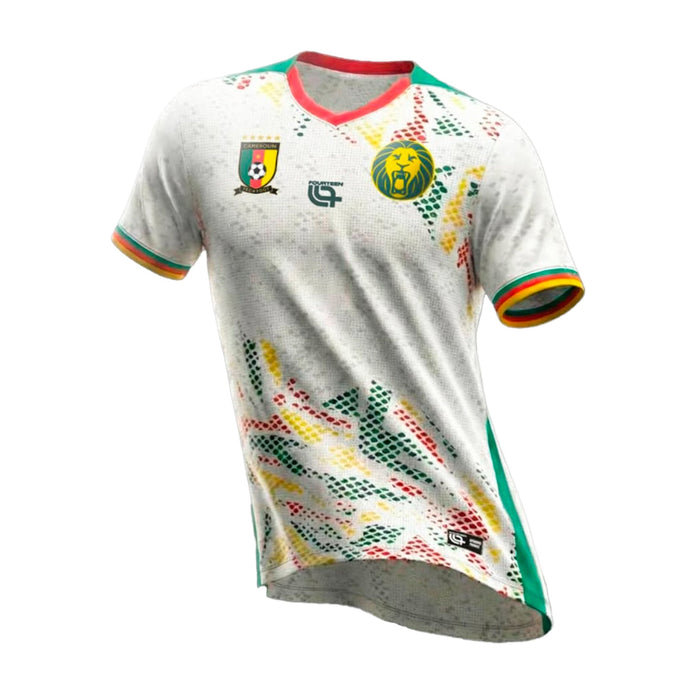Maillot Cameroun CAN Extérieur Homme 2026 2027 Pas Cher - 90+3 | Maillot de Foot Pas Cher 2026 2027