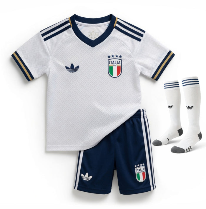 Kit Enfant Italie 2026 2027 Pas Cher - 90+3 | Maillot de Foot Enfant Pas Cher 2026 2027