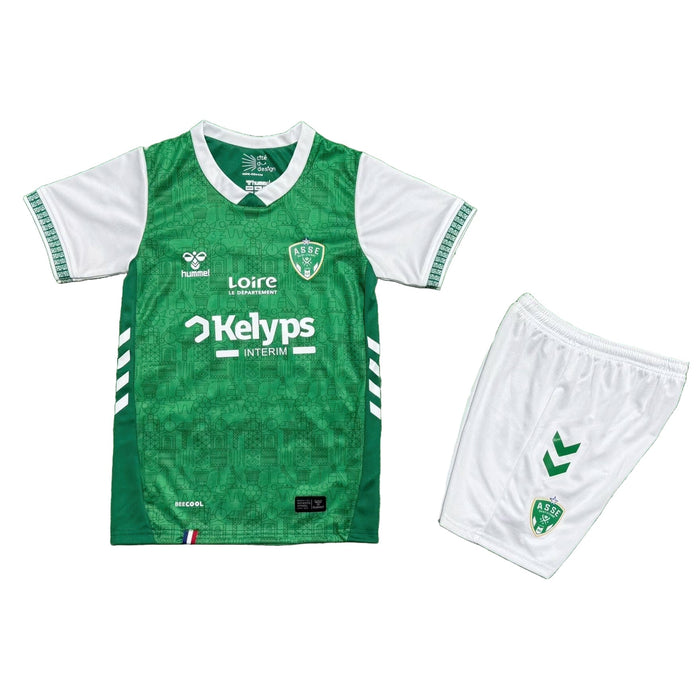 Kit Enfant Saint Etienne 2026 2027 Pas Cher - 90+3 | Maillot de Foot Enfant Pas Cher 2026 2027