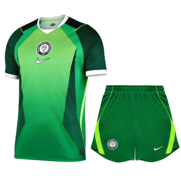 Kit Enfant Nigeria 2026 2027 Pas Cher - 90+3 | Maillot de Foot Enfant Pas Cher 2026 2027