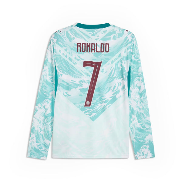 Maillot Portugal Ronaldo 7 2026 2027 Pas Cher Maillot Manche Longue - 90+3 - Maillot de Foot Pas Cher