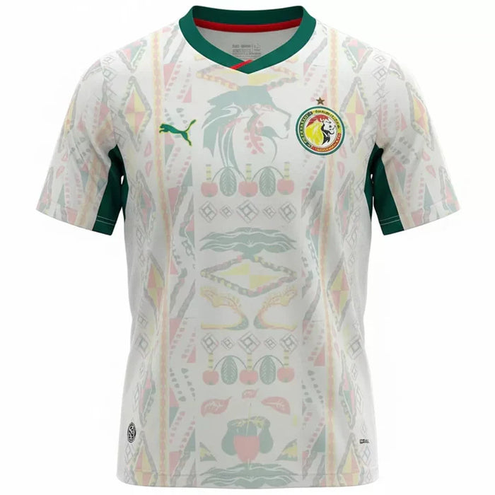 Maillot Senegal Domicile Homme 2026 2027 Pas Cher - 90+3 | Maillot de Foot Pas Cher 2026 2027